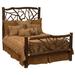Loon Peak® Stamper Solid Wood Standard Bed Wood in Brown | 65 H x 80 W x 89 D in | Wayfair 71C27CFC379E41CF9B9DED1255507690