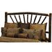 Loon Peak® Cleary Wood Open-Frame Headboard Wood in Brown | 43 H x 60 W x 4 D in | Wayfair 9DFAC3E71CBA45788BD6FF76D58D8DED