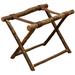 Loon Peak® Han Folding Wood Luggage Rack Wood in Brown | 20 H x 25 W x 16 D in | Wayfair AD7464403CB5403292088A99387DC371