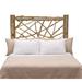 Loon Peak® Lytle Open-Frame Headboard Wood in Black/Brown | 65 H x 45 W x 6 D in | Wayfair 65E995BD7A794AA89B8FEB896C54D12F