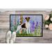 East Urban Home Jack Russell Terrier Non-Slip Indoor Door Mat Synthetics in White | Rectangle 2' x 3' | Wayfair SS8640JMAT