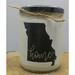 Gracie Oaks Missouri State Orange Clove Scented Jar Candle Paraffin in Black | 4.25 H x 3.25 W x 3.25 D in | Wayfair