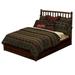 Loon Peak® Cleary Solid Wood Platform Bed Wood in Brown | 53 H x 43 W x 83 D in | Wayfair 9CB9BE60EE174F65BD5CB46E9082A041