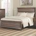 Darby Home Co Gussie Panel Standard Bed Wood in Brown | 53.5 H x 78.75 W x 89.5 D in | Wayfair 9284AE259E2F4526B447D4C0C3036893