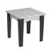 Ebern Designs Onatas Plastic Outdoor Side Table Plastic in Gray | 22 H x 22 W x 22 D in | Wayfair E41008BD238A4F418A34B878D8DC793B