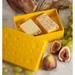 Rebrilliant Dearborn Cheese Saver Food Storage Container Plastic in Yellow | 3 H x 6 W x 4 D in | Wayfair 346-2