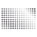 Isabelle & Max™ Polka Dot Wall Decal Vinyl in Gray | Wayfair 1326 150 Sil