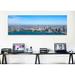 Ebern Designs Panoramic Aerial View of Chicago from Lake Michigan, Illinois Photographic Print on Canvas in Blue/Gray | Wayfair