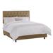 Alcott Hill® Lenora Standard Bed Upholstered/Polyester in Brown | 51 H x 74 W x 87 D in | Wayfair 4DD411EA4B0E4C2D87902BB4CB73284F