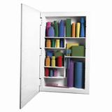 Ebern Designs Lablanc Recessed Framed 1 Door Medicine Cabinet, Wood | 26 H x 16 W x 3 D in | Wayfair 8FC727D38FB744D9B21DD5374FF19862