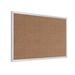 U Brands Cork Bulletin Board, Aluminum Frame Metal in Gray/Black | 23 H x 1 D in | Wayfair 021U00-01