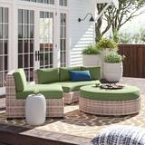 Sol 72 Outdoor™ Waterbury Indoor/Outdoor Cushion Cover Acrylic in Green/Brown | Wayfair 44FBA40AB1504553AAB13AF34B2E2118