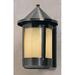 Red Barrel Studio® Arinze 1-Light Outdoor Wall Lantern Glass in Brown | 13.25 H x 8.38 W x 9.5 D in | Wayfair 6AB0C943A55E41CF93B2D51C2C413E22