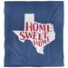 East Urban Home Sweet Texas Single Reversible Duvet Cover Microfiber in Blue/White/Navy | Wayfair 878F3410762C4C4288EBAC6E8BBB074B