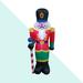 Hashtag Home Nutcracker Christmas Inflatable Polyester in Black/Blue/Green | 72.44 H x 30.71 W x 21.26 D in | Wayfair THLA2770 39716834