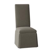Fairfield Chair Logan Upholstered Dining Chair Upholstered in Gray | 40 H x 19.5 W x 26 D in | Wayfair 1073-05_3152 65_Espresso