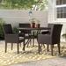 Lark Manor™ Anishia Patio Dining Armchair w/ Cushion Metal | 35 H x 23 W x 21 D in | Wayfair A963DB4F095E4683B2ABF0341495A0A2