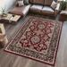 Brown/Red 0.28 in Area Rug - Astoria Grand Sevanna Floral Beige/Red Area Rug Polypropylene | 0.28 D in | Wayfair A191AC413B804498A60DF5895B9EC7DD