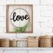 Gracie Oaks Love Decorative Sign Wall Décor in Brown | 15 H x 13.75 W x 1.25 D in | Wayfair C5490A8A5632490F98311367F9266E26