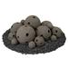 Fire Pit Essentials Hollow Ceramic 18 Piece Fire Ball Set | 6 H x 6 W x 6 D in | Wayfair 01-0618