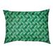 Tucker Murphy Pet™ Byrge Pastel Retro Diamonds Designer Pillow Fleece, Polyester in Green | 17 H x 42 W x 52 D in | Wayfair