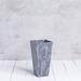 Ebern Designs Sewickly Self-Watering Artstone Pot Planter Resin/Plastic in Gray | 27.5 H x 13.75 W x 13.75 D in | Wayfair