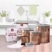 Everly Quinn Hammered Kitchen Canister Metal | 6.5 H x 4.75 W x 4.75 D in | Wayfair D77ECF9A9AA9423096FE48F38B625B79