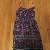 American Eagle Outfitters Dresses | American Eagle Summer Sundress | Color: Blue/Red | Size: S
