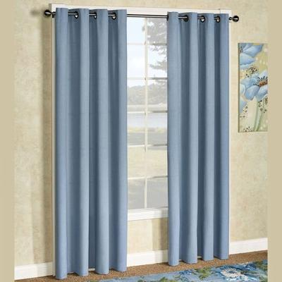 Glasgow Grommet Curtain Panel, 55 x 63, Gold