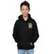 Star Wars Boys The Mandalorian Precious Cargo Faux Pocket Hoodie Black 7-8 Years