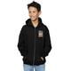 Star Wars Boys The Mandalorian Precious Cargo Faux Pocket Zip Up Hoodie Black 9-11 Years