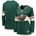 Women's Fanatics Branded Green Minnesota Wild Breakaway Home Jersey