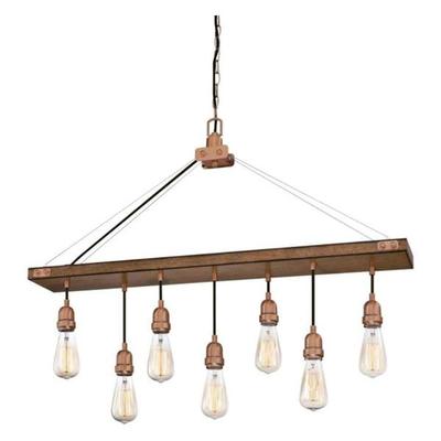 Westinghouse 63514 - 7 Light Barnwood with Washed ...