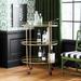 Tessa Tall Bar Cart - Ballard Designs - Ballard Designs