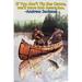 Buyenlarge 'If You Don't Tip the Canoe, We'll Have Two Beers Too' by Wilbur Pierce Vintage Advertisement in Brown/Gray/Green | Wayfair