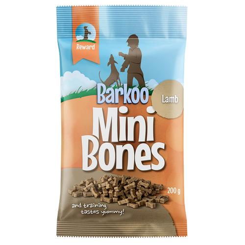 8x200g Mini Bones (semi-moist) mit Lamm Barkoo Hundesnack