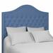 Annie Selke Home Essex Panel Headboard Upholstered/Linen in Blue | 72 H x 2 D in | Wayfair ASH1059-HBQ