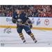 Casey Mittelstadt Buffalo Sabres Autographed 16" x 20" NHL Debut Photograph with "NHL 3/29/18" Inscription - Limited Edition of 18