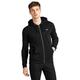 Lee Mens Basic Zip THROUH Hoodie Hooded Sweatshirt, Schwarz, 4XL