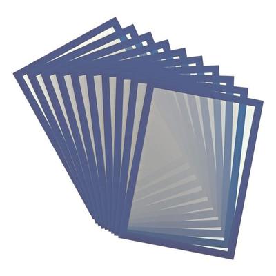 Tarifold 10er-Set Magnetrahmen/Inforahmen »Magneto Solo Pro« A4 blau, 31.7x23 cm