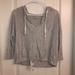 American Eagle Outfitters Tops | American Eagle Cropped Hoodie | Color: Gray | Size: S