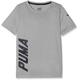 PUMA Kinder Tech Tee T-Shirt, grau, EU: 110