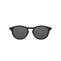 Oakley OO9439 11 Satin Black Pitchman R Round Sunglasses Polarised Lens Category 3 Lens Mirrored Size 50mm