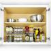 LYNK PROFESSIONAL® Pull Out Spice Rack Organizer for Cabinet, Chrome Steel in Gray | 2.4 H x 4.3 W x 10.3 D in | Wayfair 430421DS