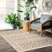 White 63 x 0.04 in Indoor/Outdoor Area Rug - Loon Peak® Laramie Southwestern Beige Indoor/Outdoor Use Area Rug Polypropylene | Wayfair