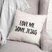 Latitude Run® Love Me Some Jesus Throw Pillow Polyester/Polyfill blend | 16 H x 16 W x 1.5 D in | Wayfair 07791828C3FA47B0AFEABD4C4C99426B