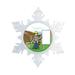 The Holiday Aisle® Personalized NTT Cartoon Snowflake Construction, Contractor, Subcontractor | 5.5 H x 5.5 W x 0.25 D in | Wayfair