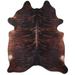 Brown 74 x 0.25 in Area Rug - Foundry Select Animal Print Handmade Cowhide Area Rug Cowhide | 74 W x 0.25 D in | Wayfair