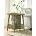 Rosecliff Heights Stoke Bishop End Table w/ Storage Rattan/Wicker/Wood in Brown | 28 H x 24 W x 18 D in | Wayfair 95E27914DE3A4FA7976E909CAB9984EB