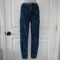 American Eagle Outfitters Jeans | Aeo Sky High Jegging Blue Denim Stretch Jeans Exc | Color: Blue | Size: 2